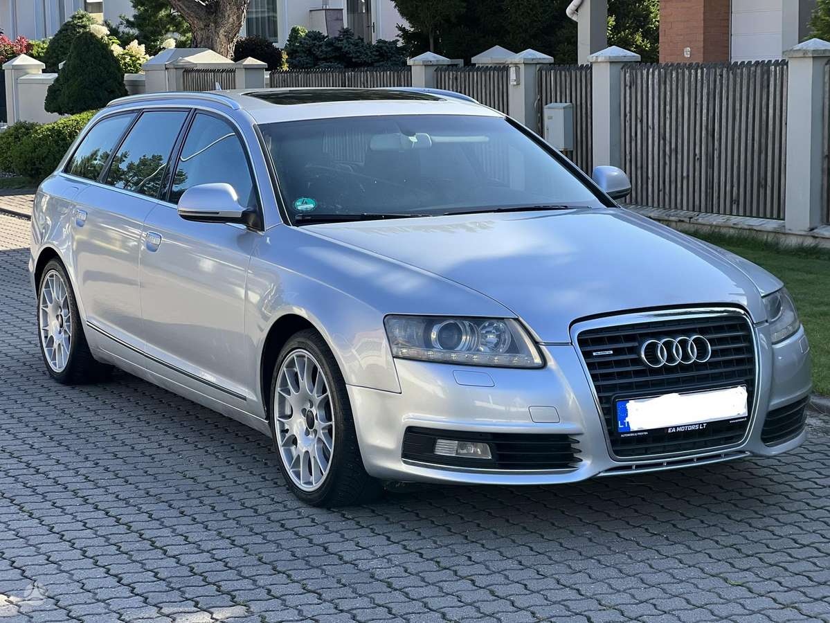 Audi A6 2009 — rear view