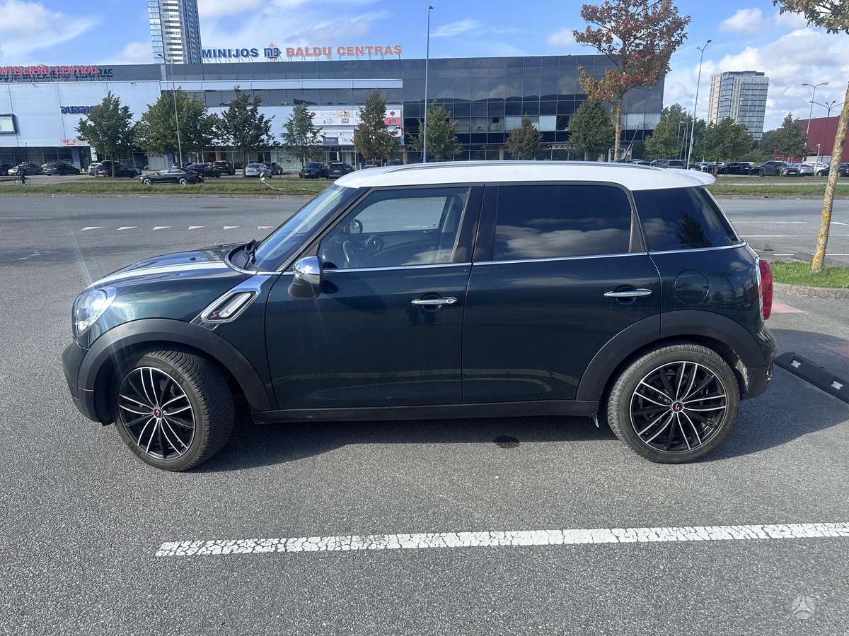 Mini Countryman 2013 — двигун 1598 cm³, 184 HP (135kW)