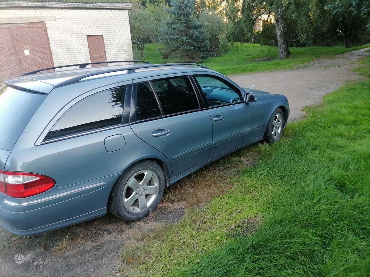 Mercedes-Benz E220 2006 — rear view