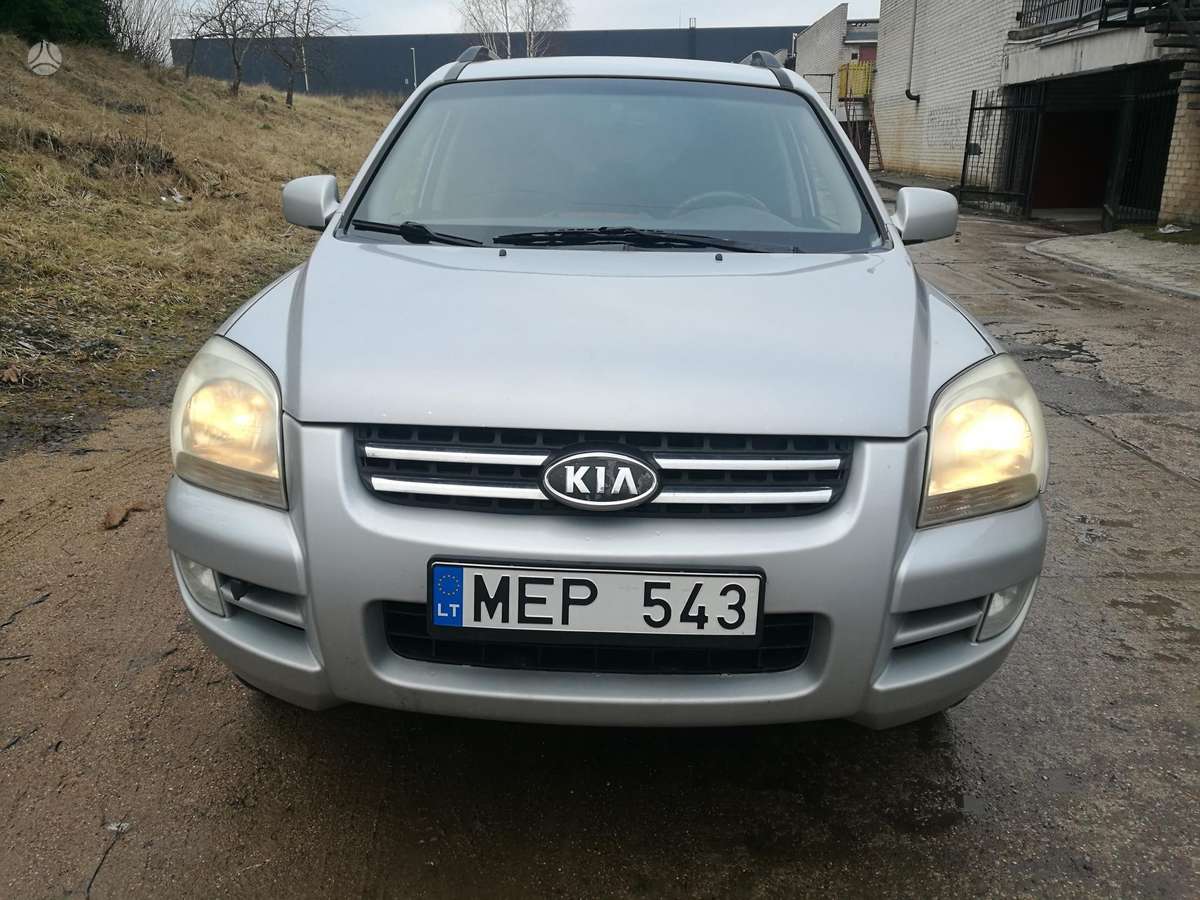 Kia Sportage 2005 — вигляд ззаду