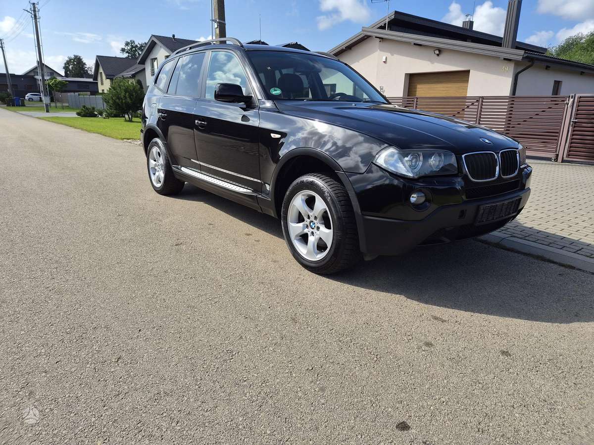 BMW X3 2007 — rear view