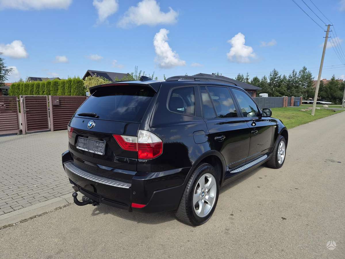 BMW X3 2007 — interior