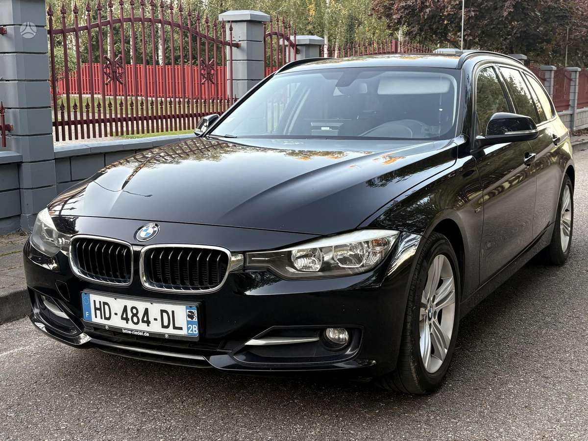 BMW 316 2013 — вигляд ззаду