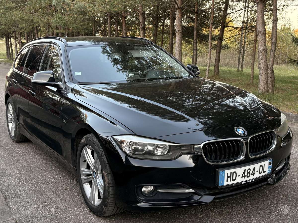 BMW 316 2013 — салон