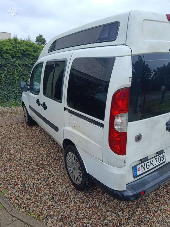 Fiat Doblo 2008 — engine 1910 cm³, 120 HP (88kW)