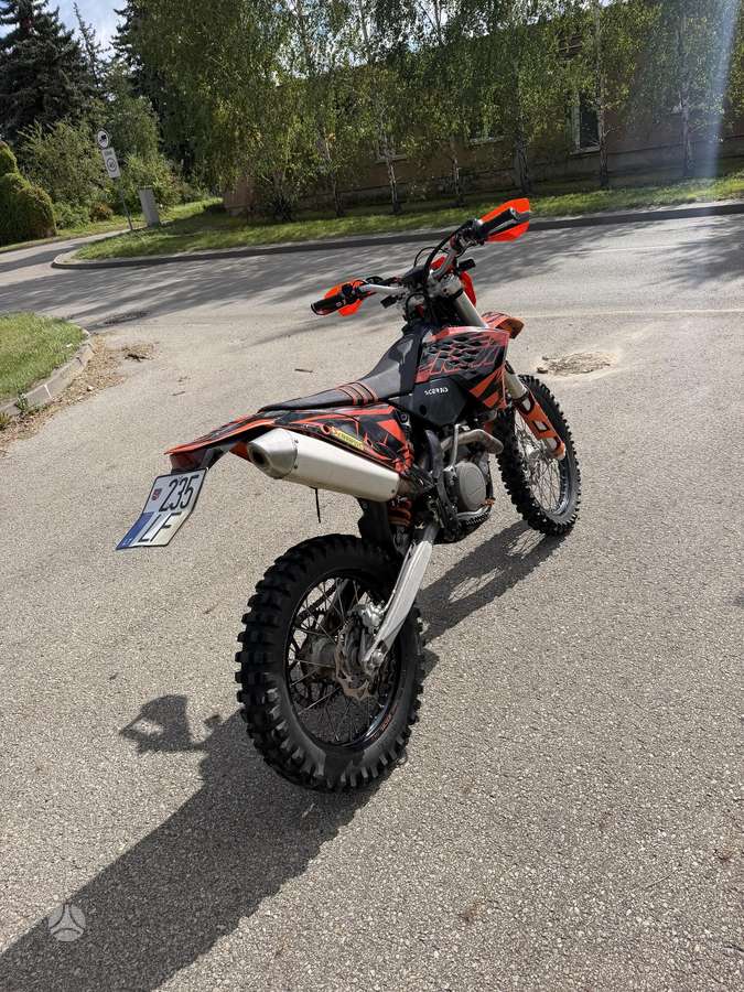 KTM EXC 2010 — interior