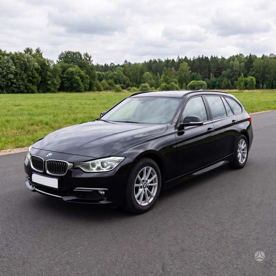 BMW 320 2013 — rear view