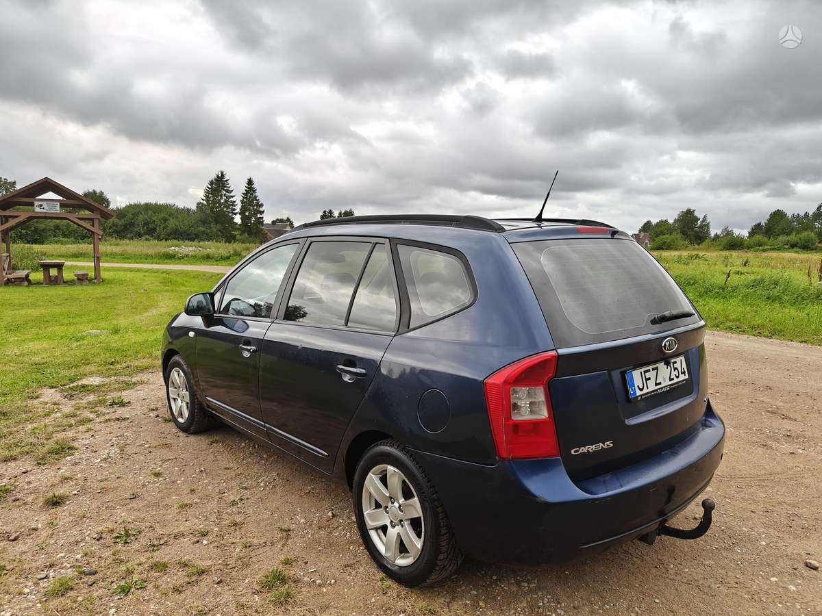 Kia Carens 2007 — engine 1991 cm³, 140 HP (103kW)