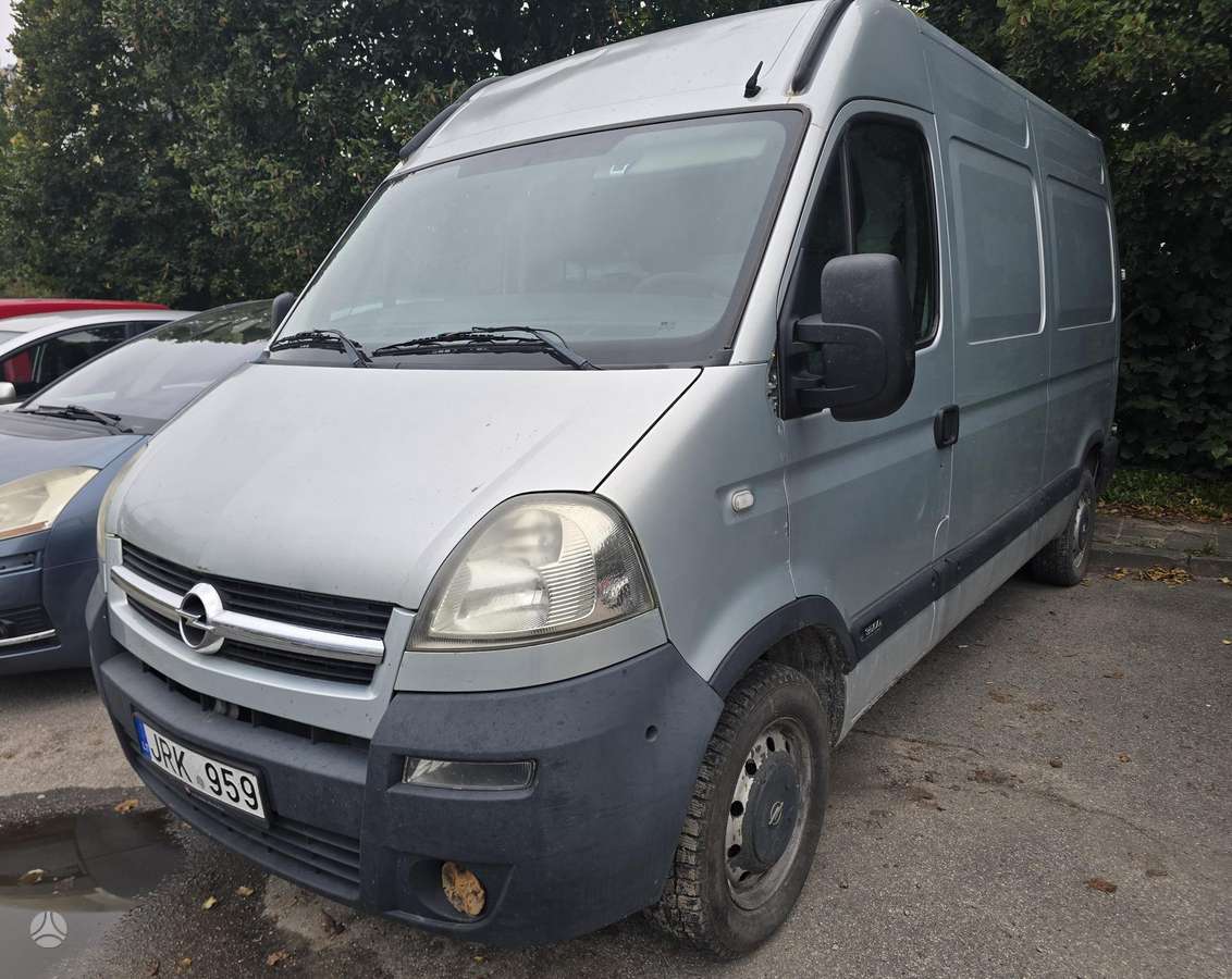 Opel Movano 2008 — вигляд ззаду