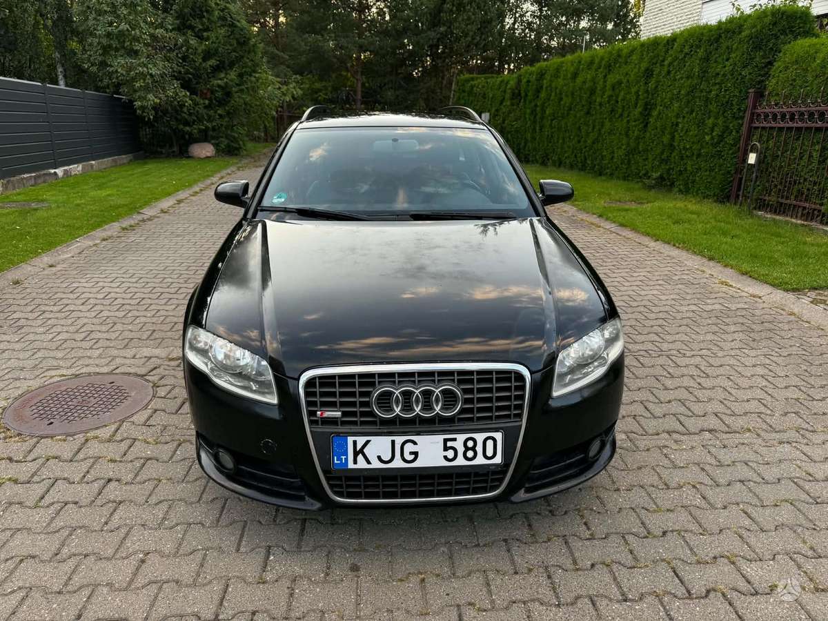Audi A4 2007 — rear view