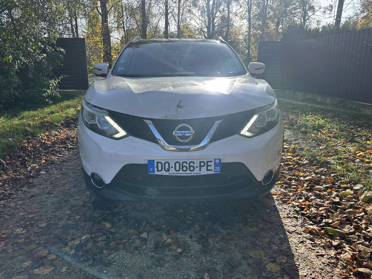 Nissan Qashqai 2015 — rear view