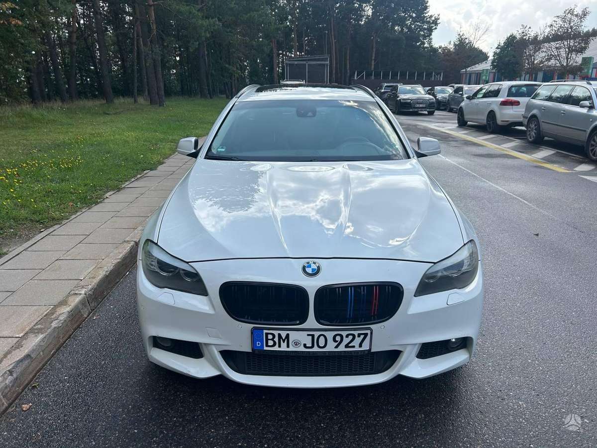 BMW 530 2010 — rear view