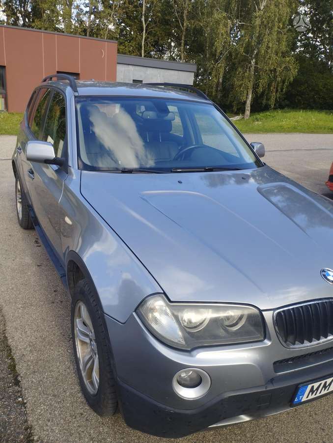 BMW X3 2008 — rear view