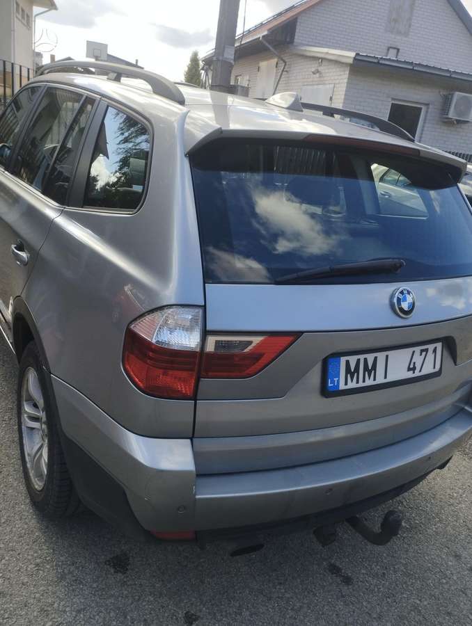 BMW X3 2008 — interior