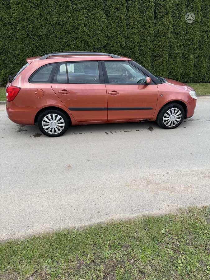 Skoda Fabia 2008 — rear view
