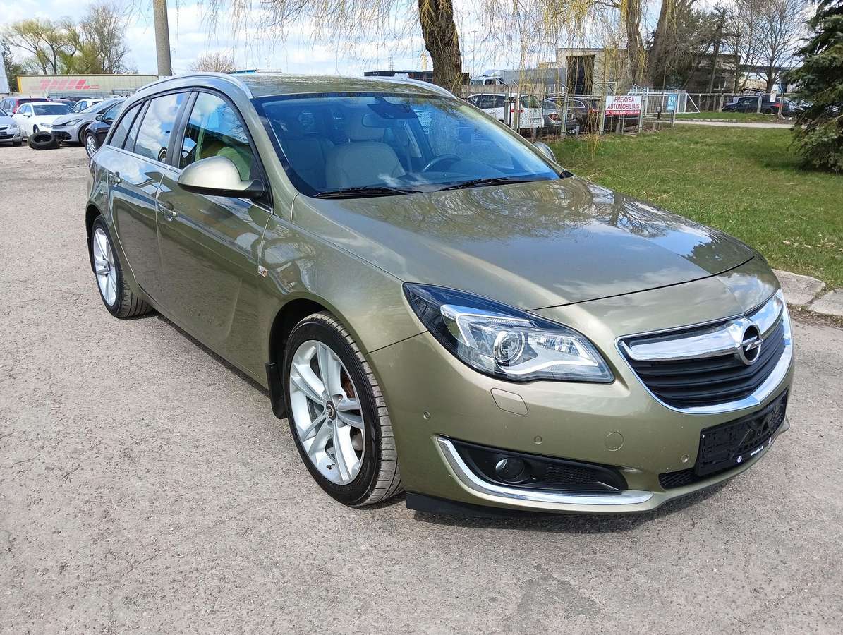 Opel Insignia 2015 — engine 1956 cm³, 140 HP (103kW)