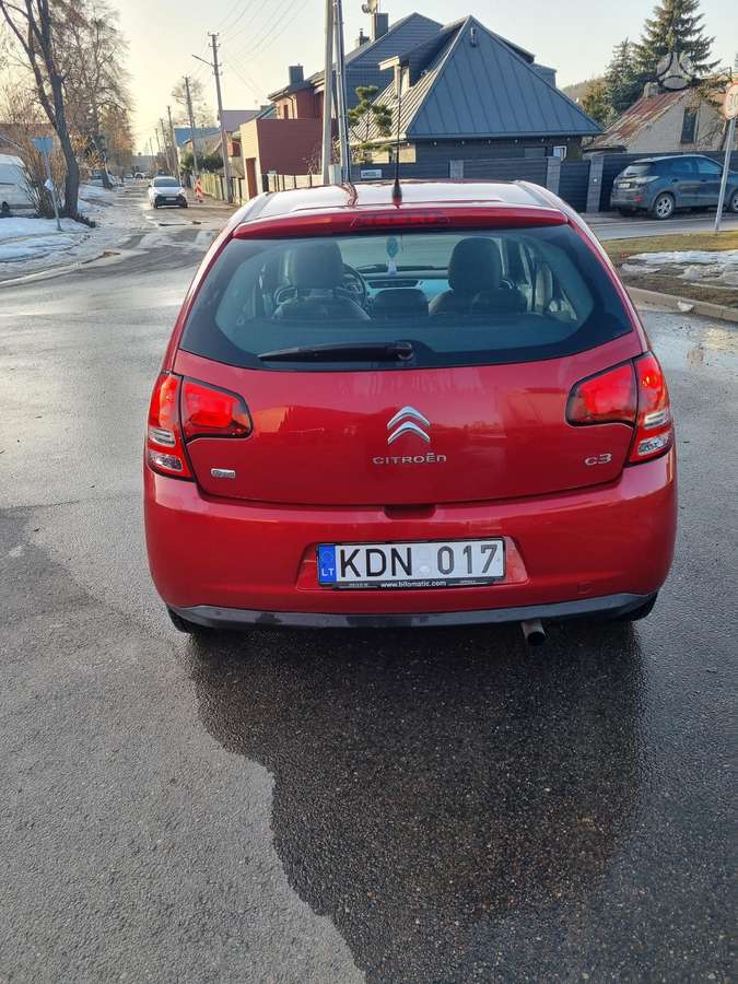 Citroen C3 2012 — rear view