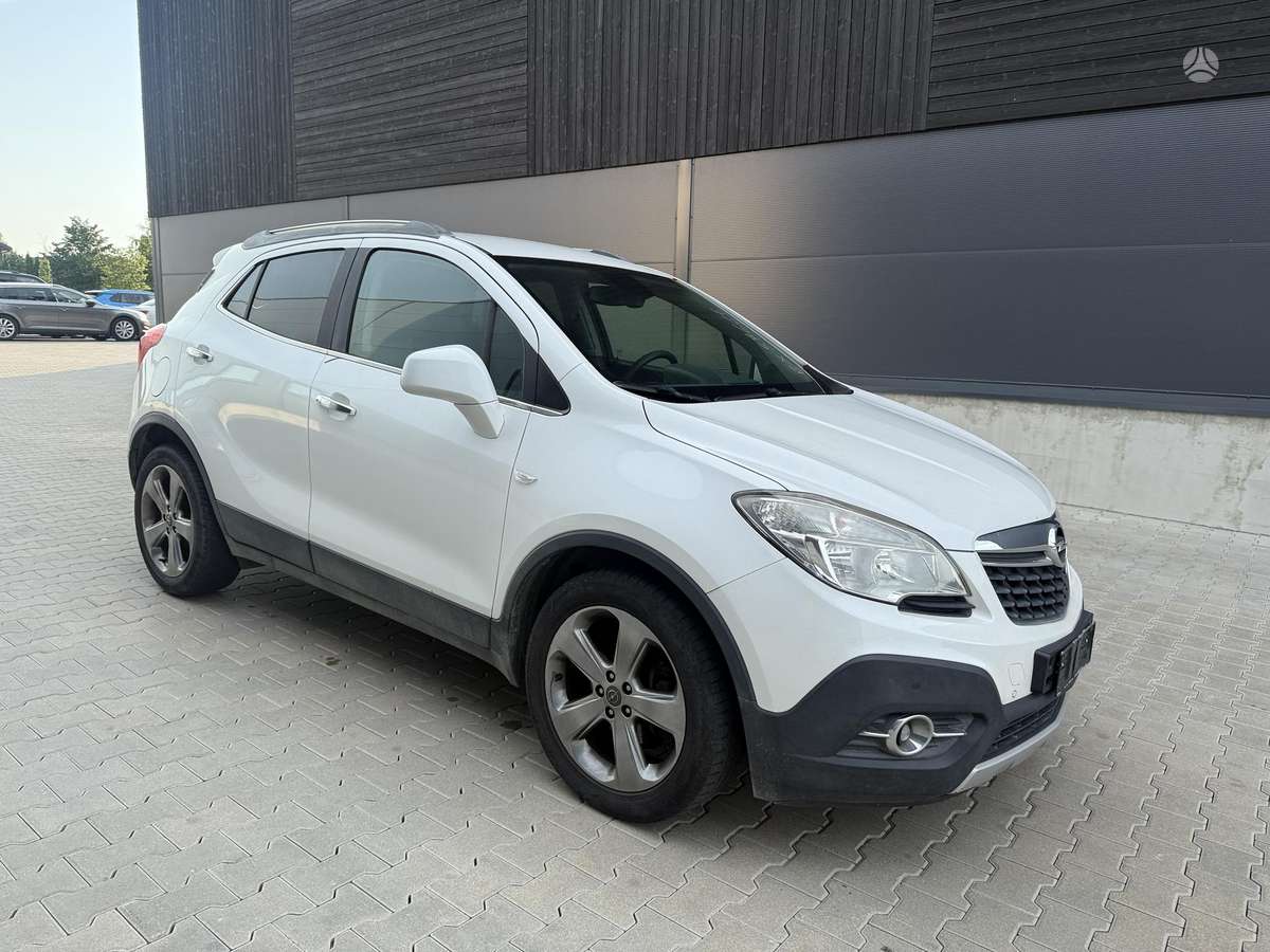Opel Mokka 2014 — interior