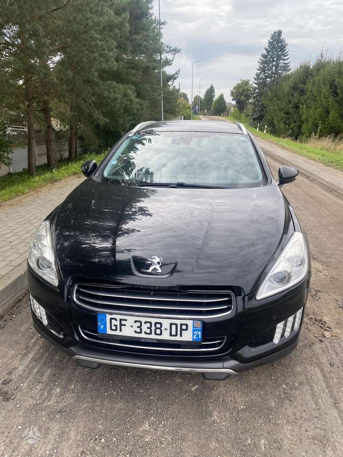 Peugeot 508 2012 — rear view