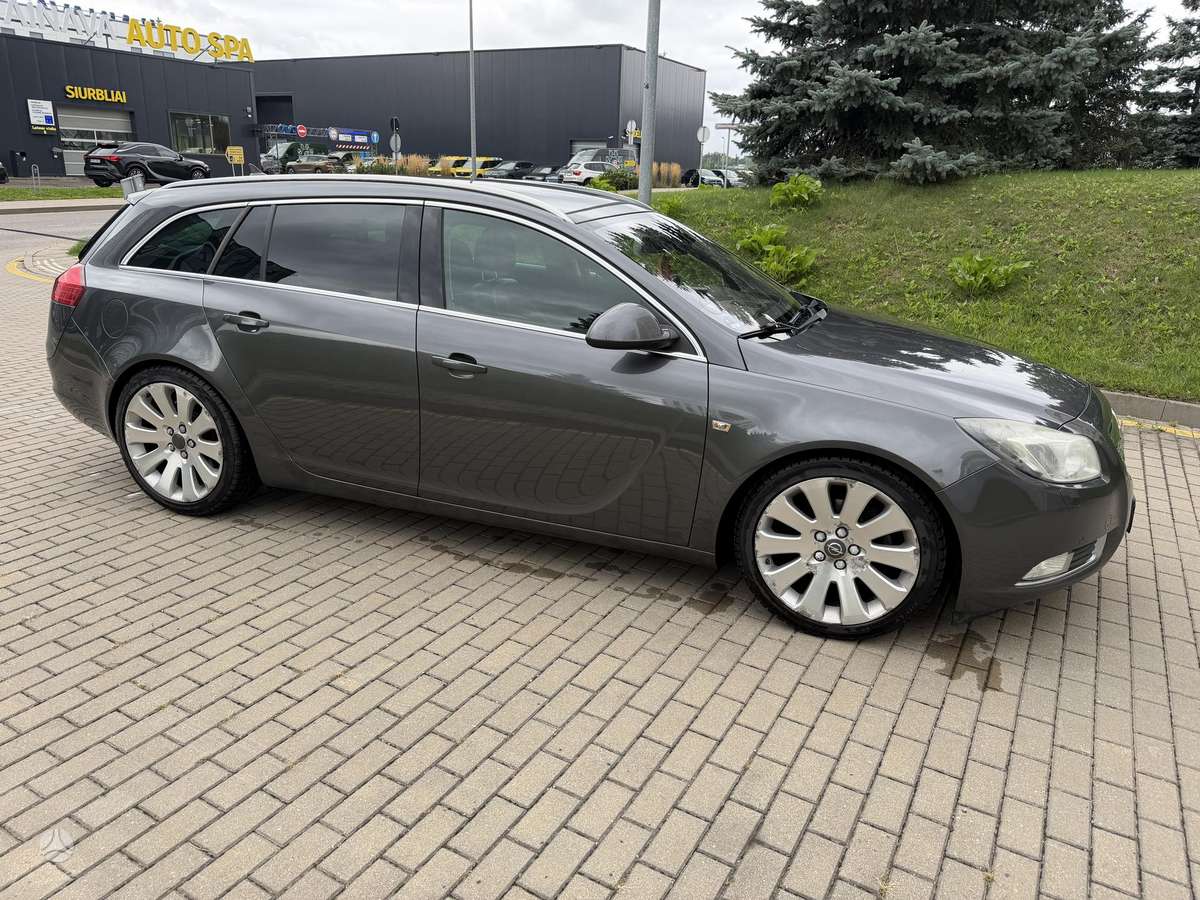 Opel Insignia 2009 — rear view