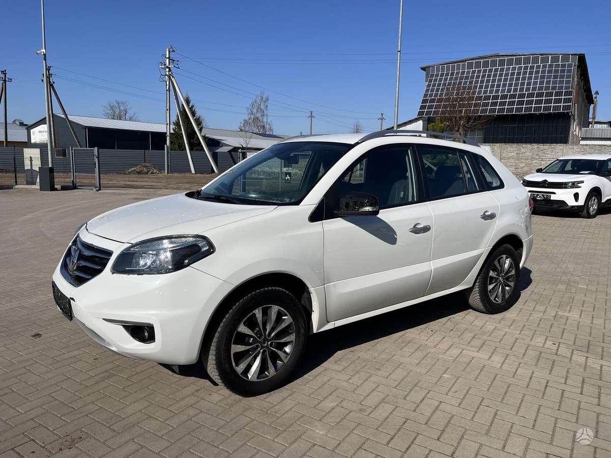 Renault Koleos 2013 — вигляд ззаду