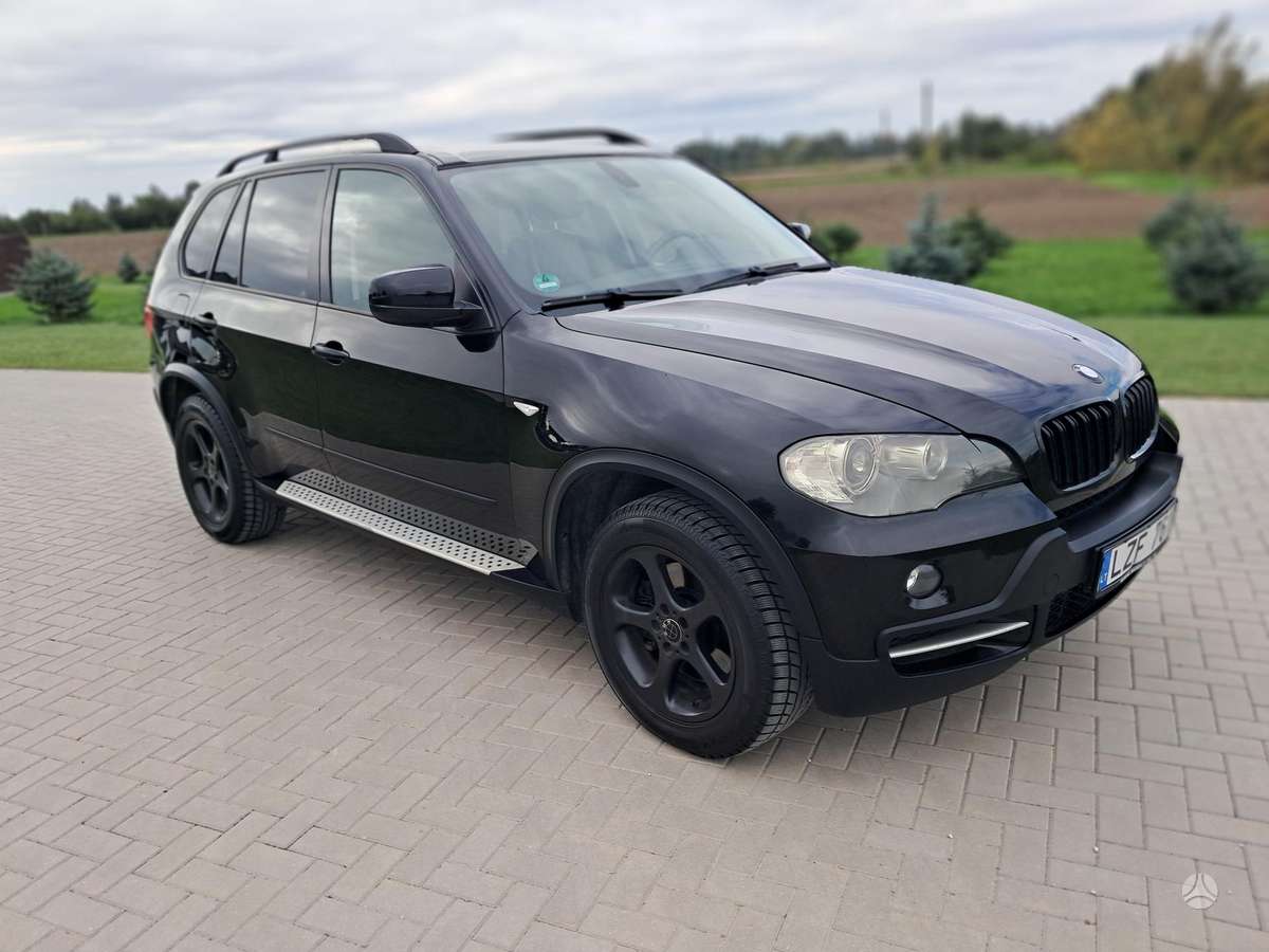 BMW X5 2007 — вигляд ззаду