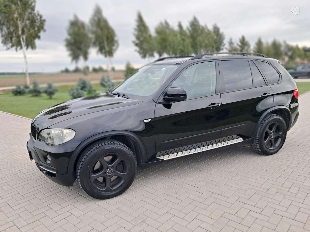 BMW X5 2007 — салон