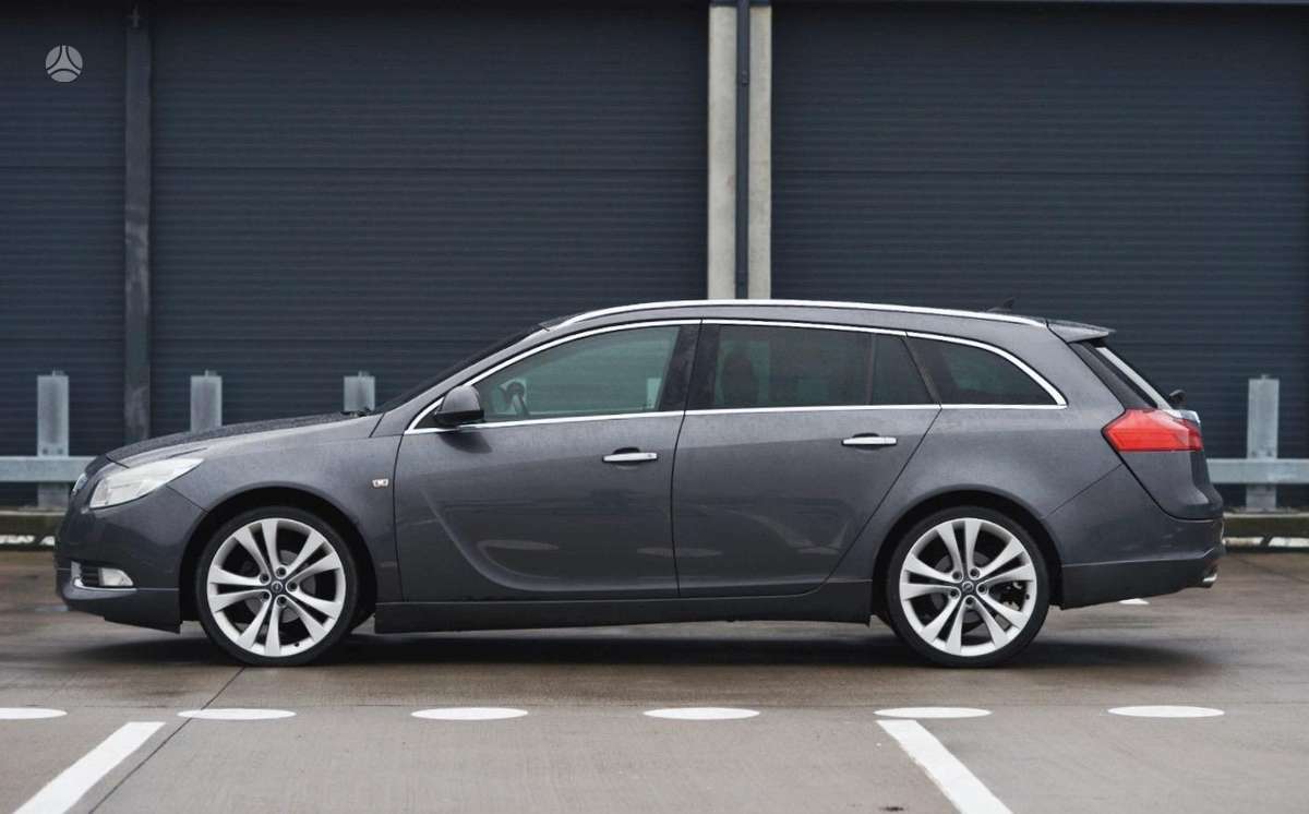 Opel Insignia 2010 — вигляд ззаду