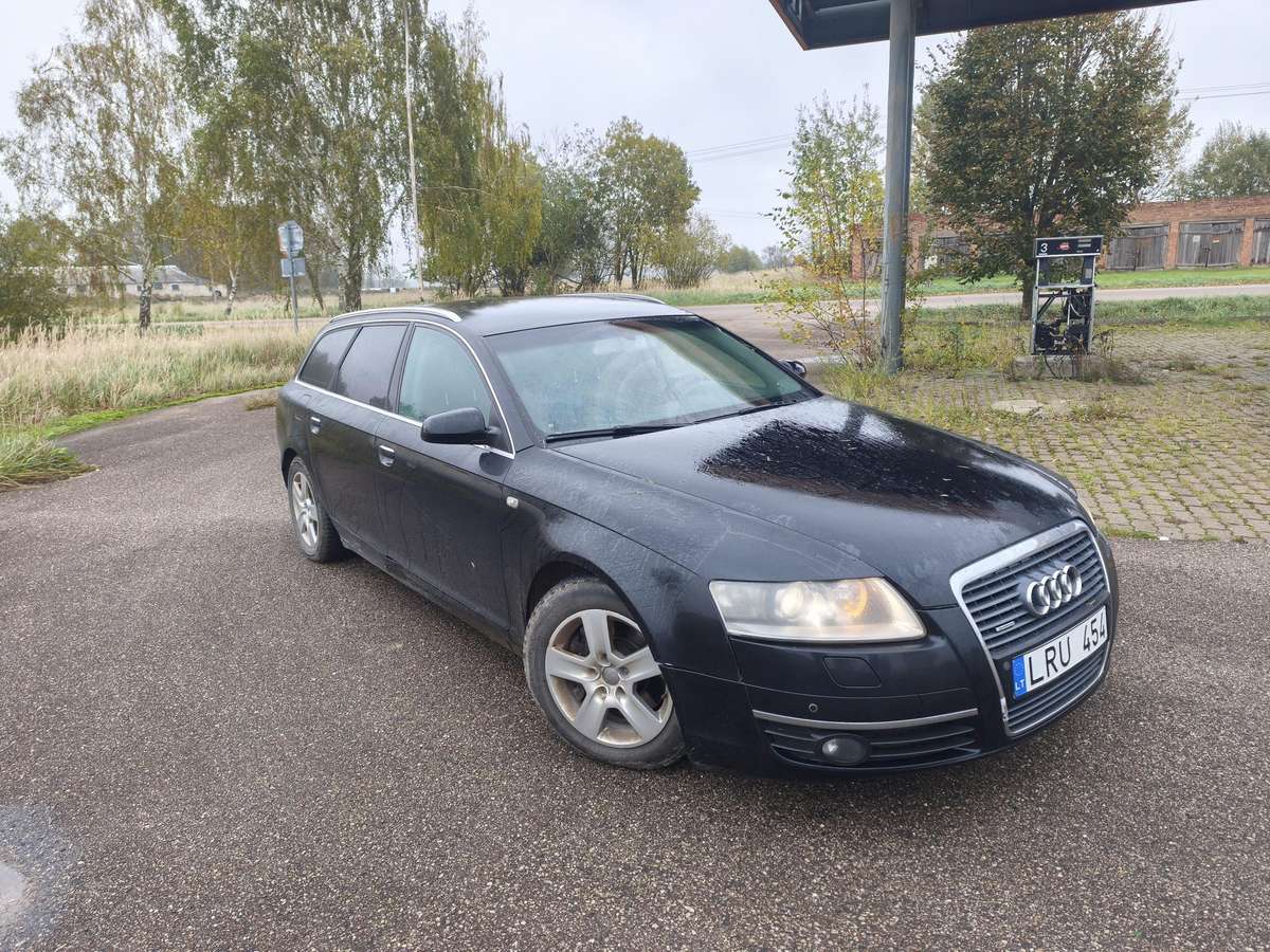 Audi A6 2006 — rear view