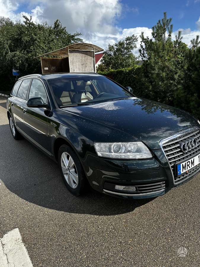 Audi A6 2009 — rear view