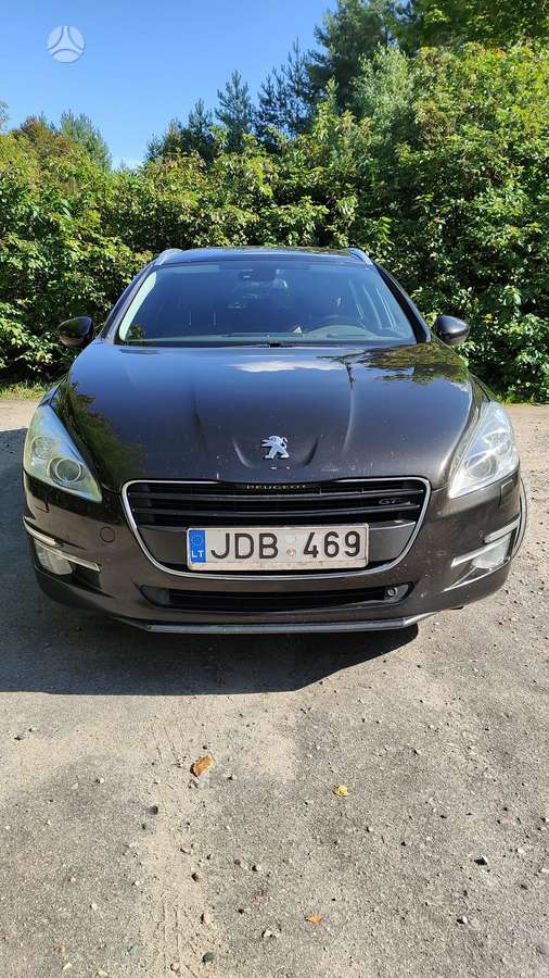 Peugeot 508 2011 — rear view