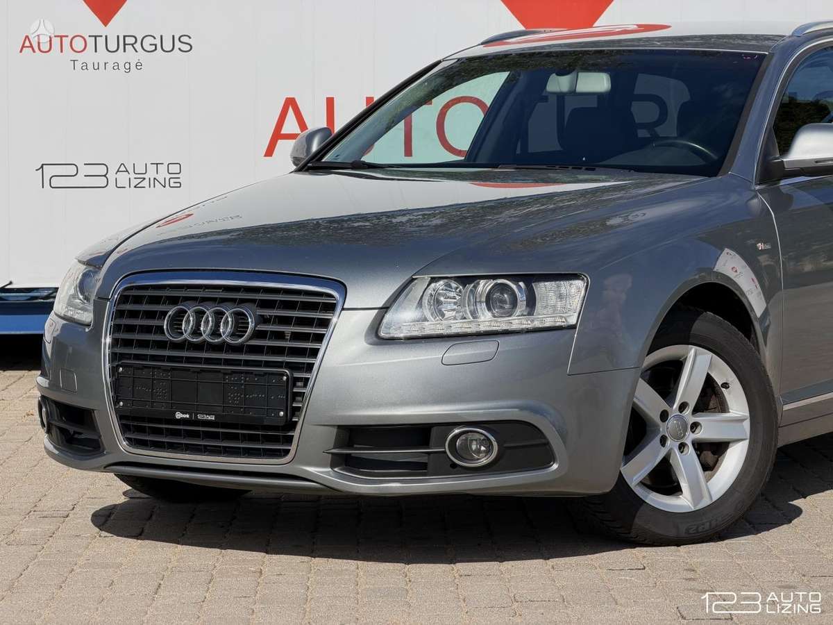 Audi A6 2011 — rear view