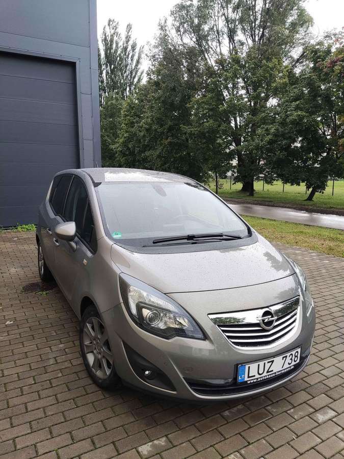 Opel Meriva 2011 — engine 1364 cm³, 140 HP (103kW)