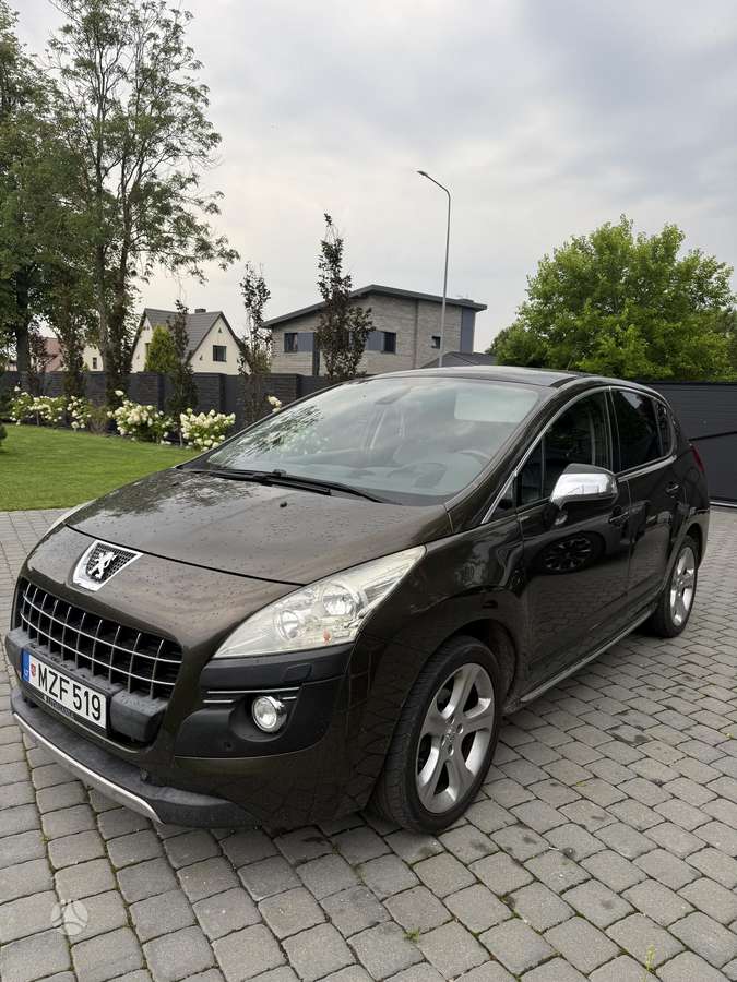 Peugeot 3008 2009 — вигляд ззаду