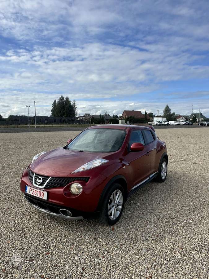 Nissan Juke 2010 — rear view