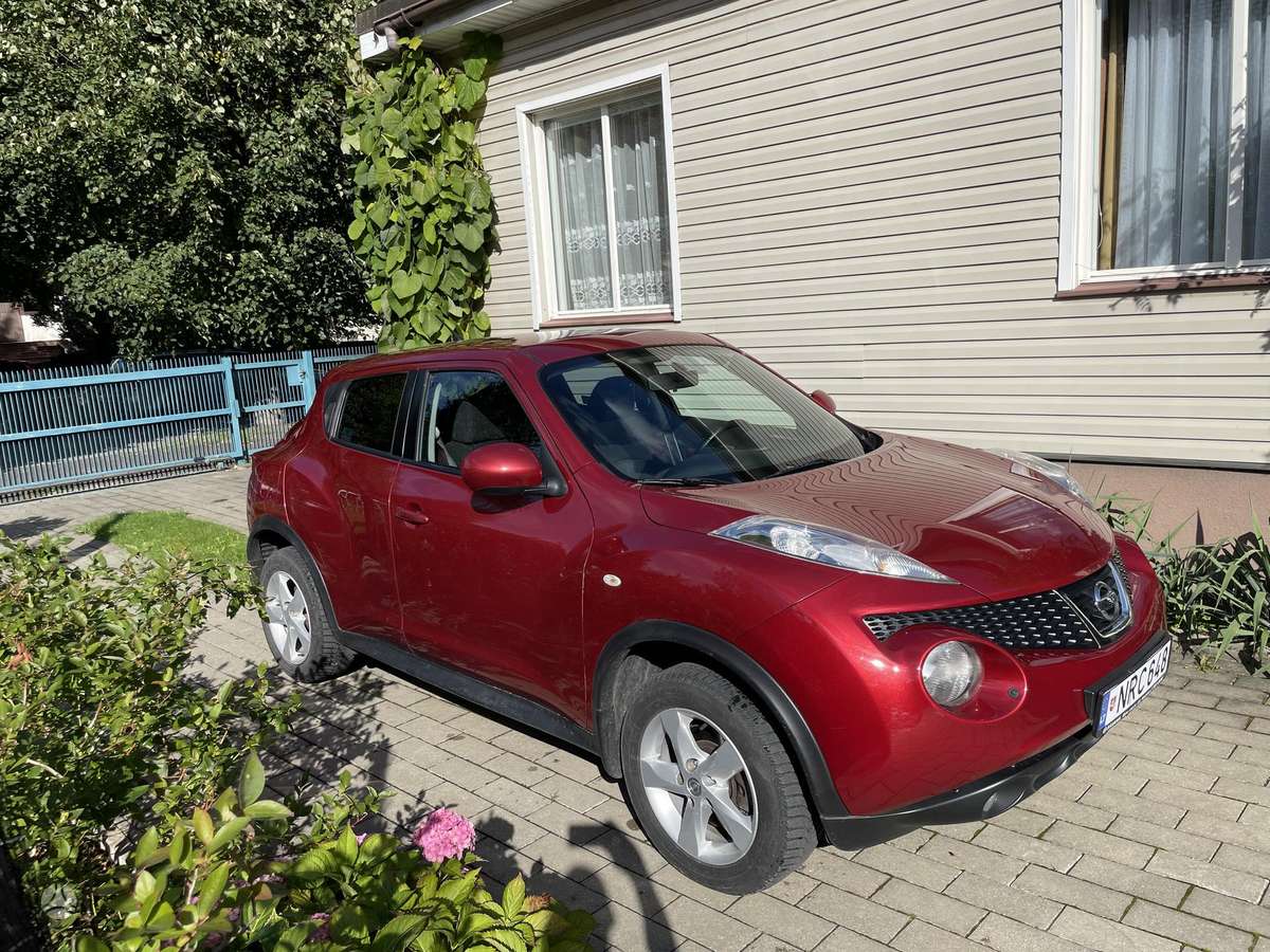 Nissan Juke 2011 — rear view