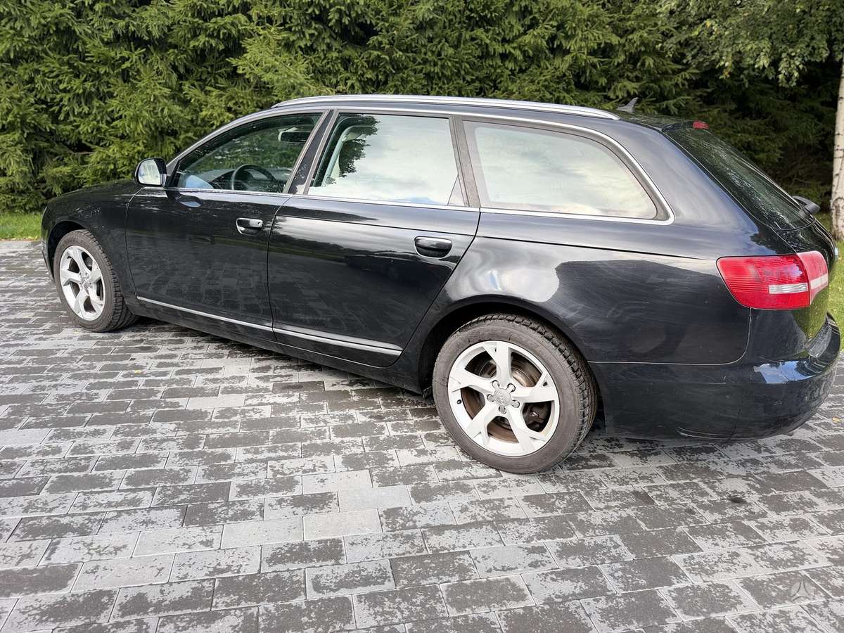 Audi A6 2009 — rear view