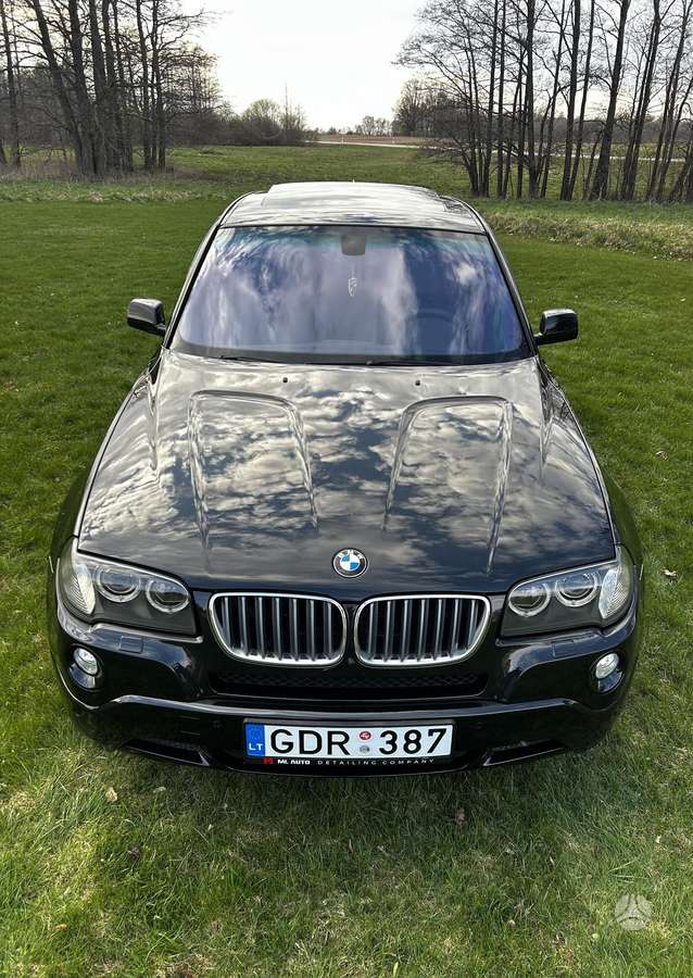 BMW X3 2008 — вигляд ззаду