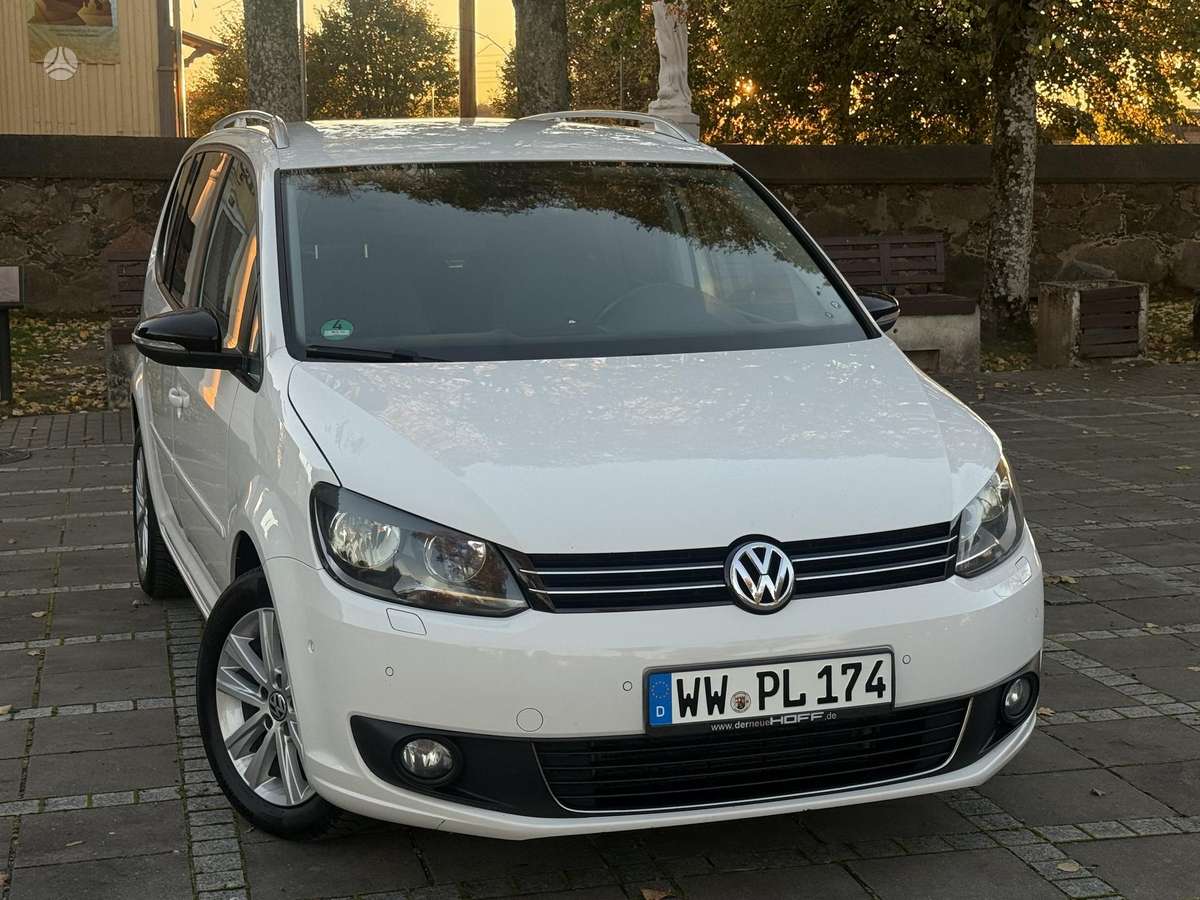 Volkswagen Touran 2014 — engine 1968 cm³, 140 HP (103kW)