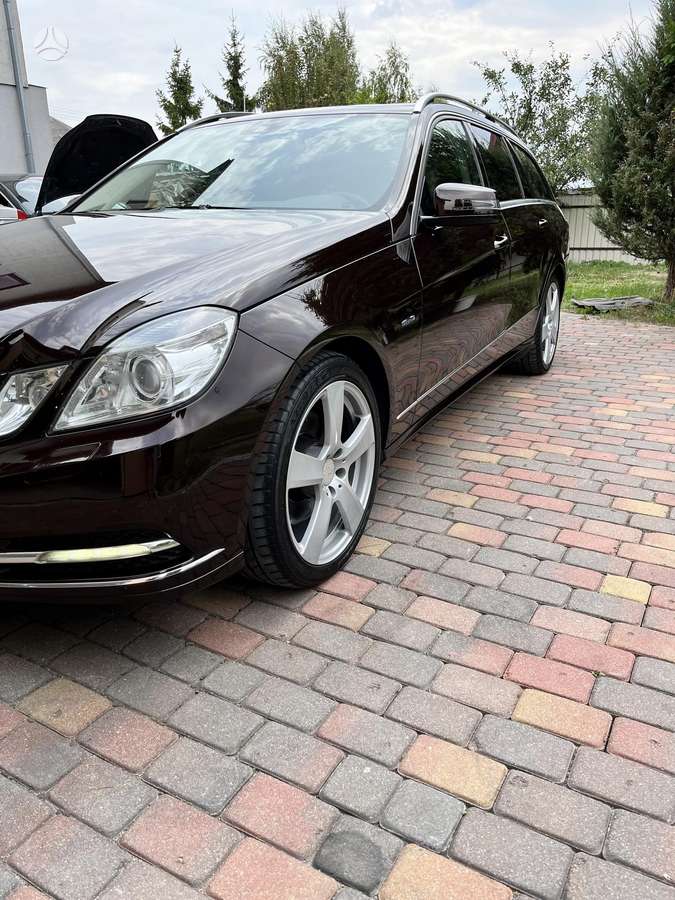 Mercedes-Benz E350 2010 — rear view
