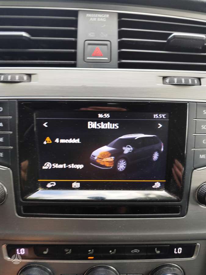 Volkswagen Golf 2015 — engine 105 HP (77kW)