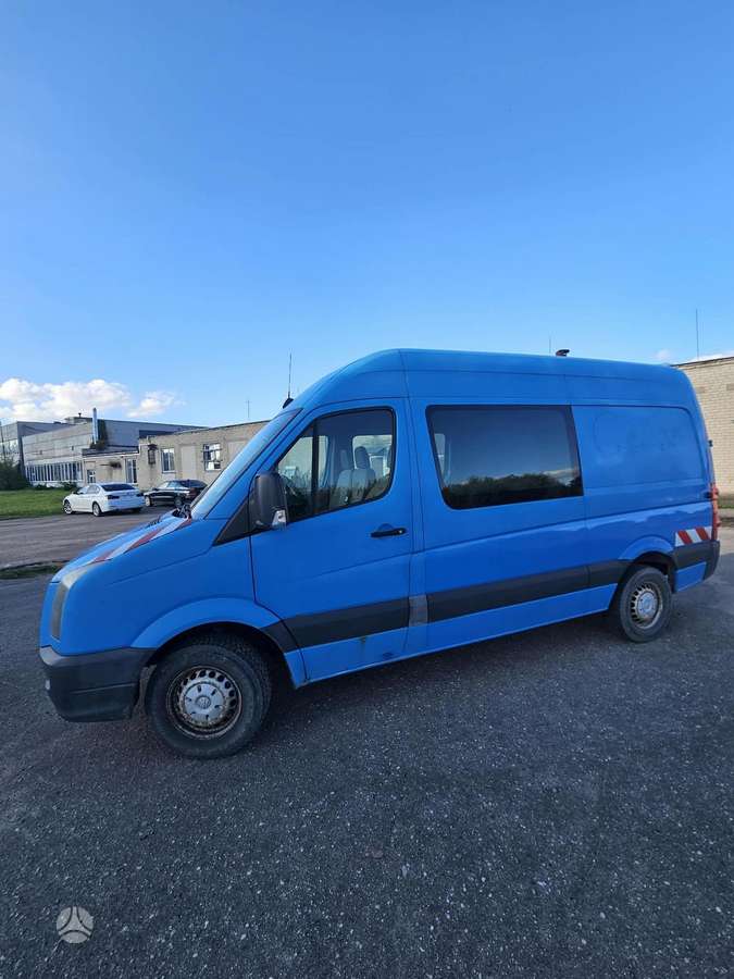 Volkswagen Crafter 2007 — вигляд ззаду