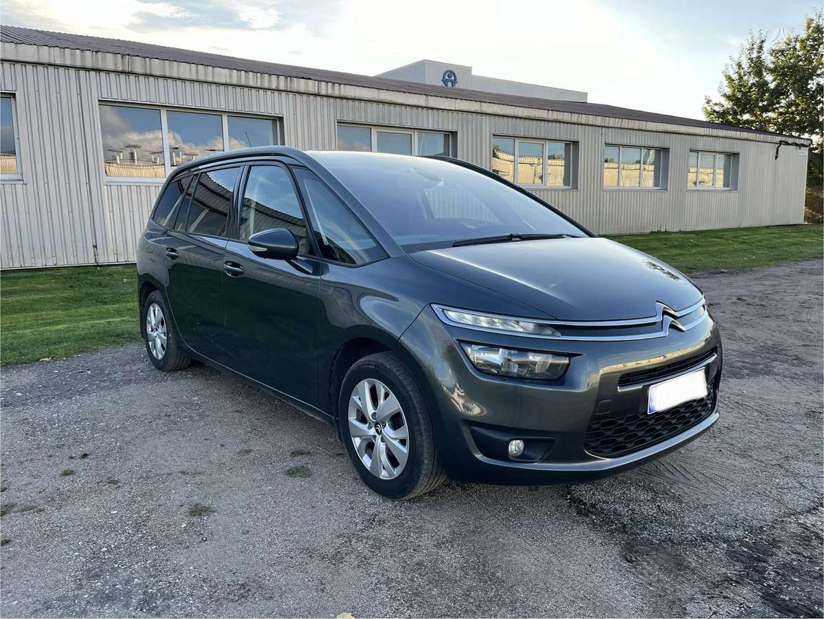 Citroen Grand 2014 — вигляд ззаду
