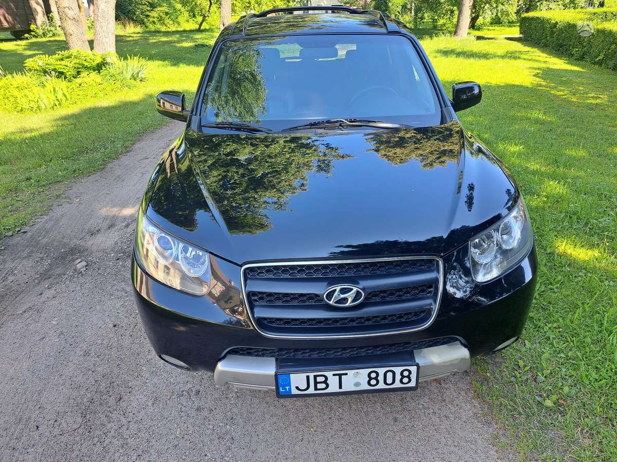 Hyundai Santa 2008 — салон