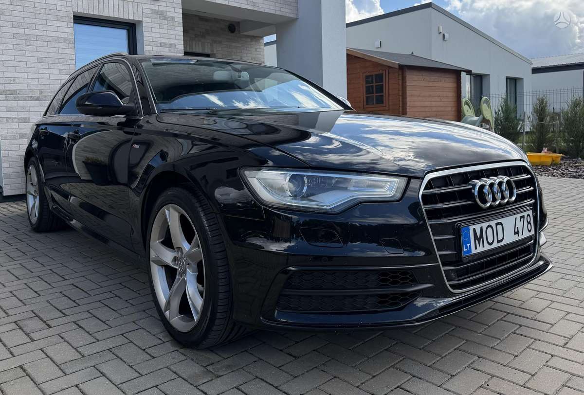 Audi A6 2014 — салон