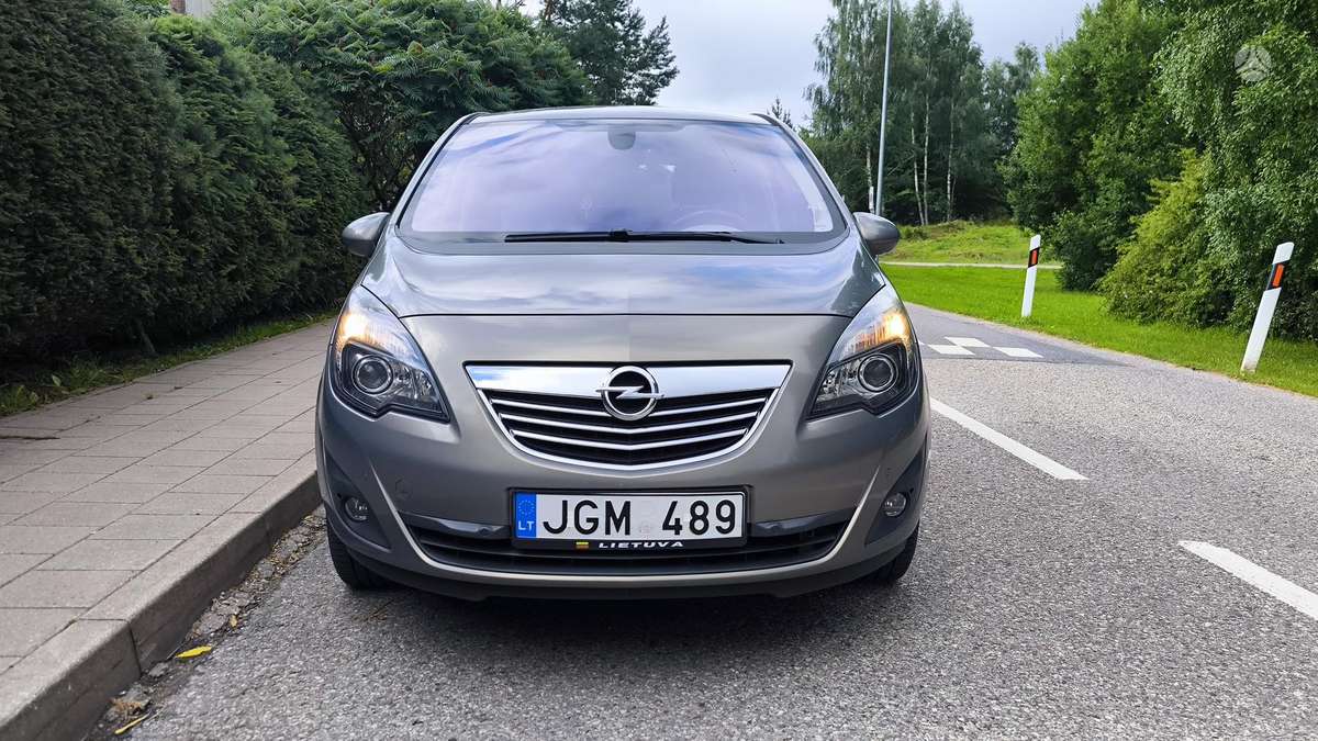 Opel Meriva 2010 — engine 1364 cm³, 140 HP (103kW)