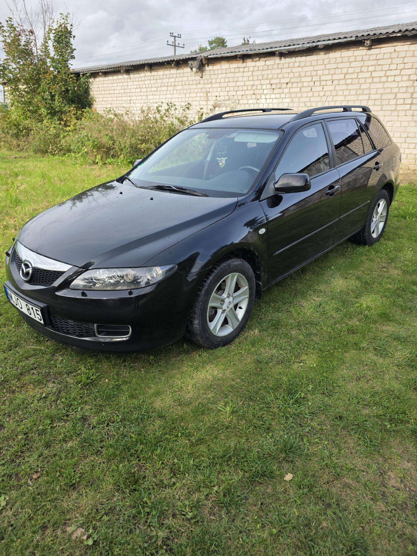 Mazda 6 2007 — rear view