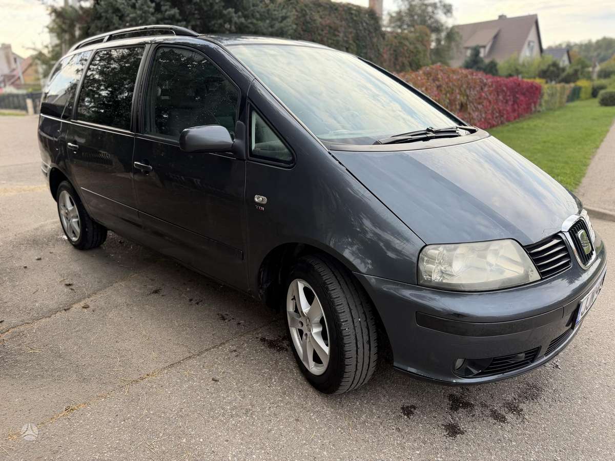 Seat Alhambra 2006 — engine 1968 cm³, 140 HP (103kW)