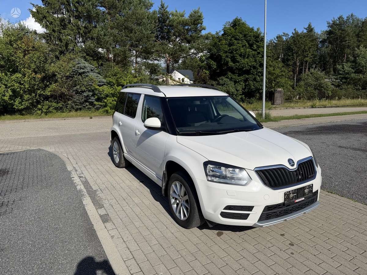 Skoda Yeti 2014 — салон
