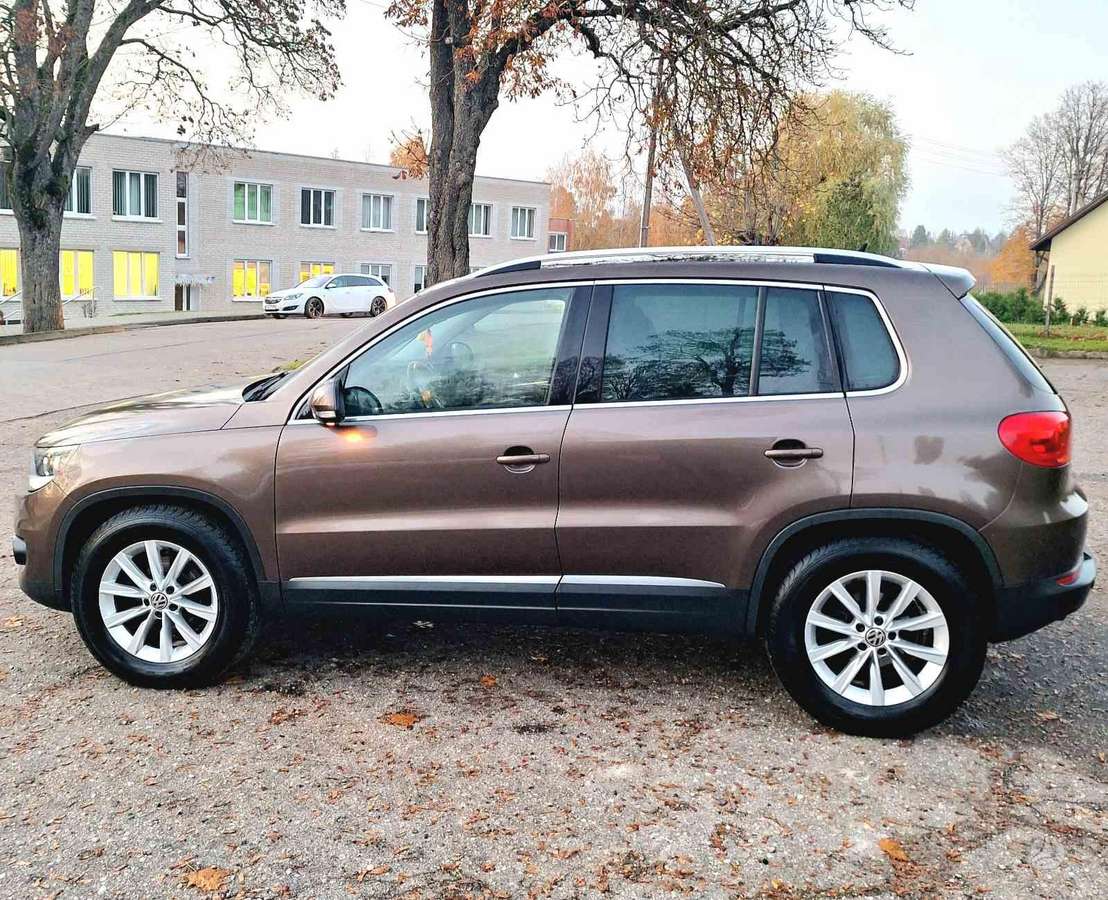 Volkswagen Tiguan 2012 — rear view